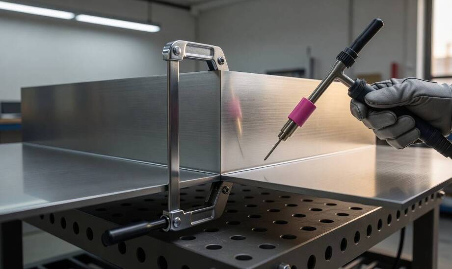 Jak projektować detal pod spoinę TIG ze stali nierdzewnej i aluminium, by ograniczyć odkształcenia i poprawki