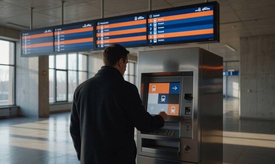Jak integracja automatów biletowych z systemem informacji pasażerskiej porządkuje pracę stacji