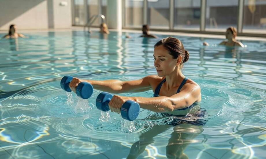 Aqua aerobik jako sposób na oswojenie oddechu i ruchu w wodzie dla dzieci, młodzieży i dorosłych