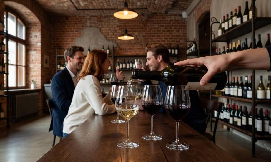 Jak przebiega degustacja wina podczas wieczoru przedślubnego i czego się spodziewać