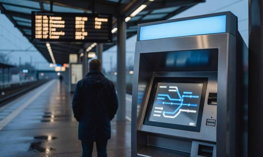 Dlaczego automat biletowy musi synchronizować się z informacją pasażerską na stacji