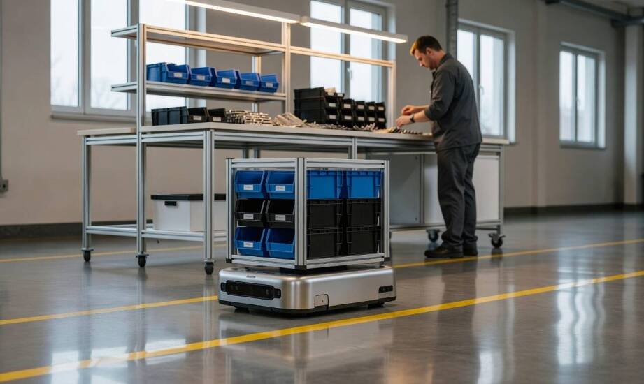 Kiedy autonomiczny transport wewnętrzny naprawdę wzmacnia Lean na hali produkcyjnej