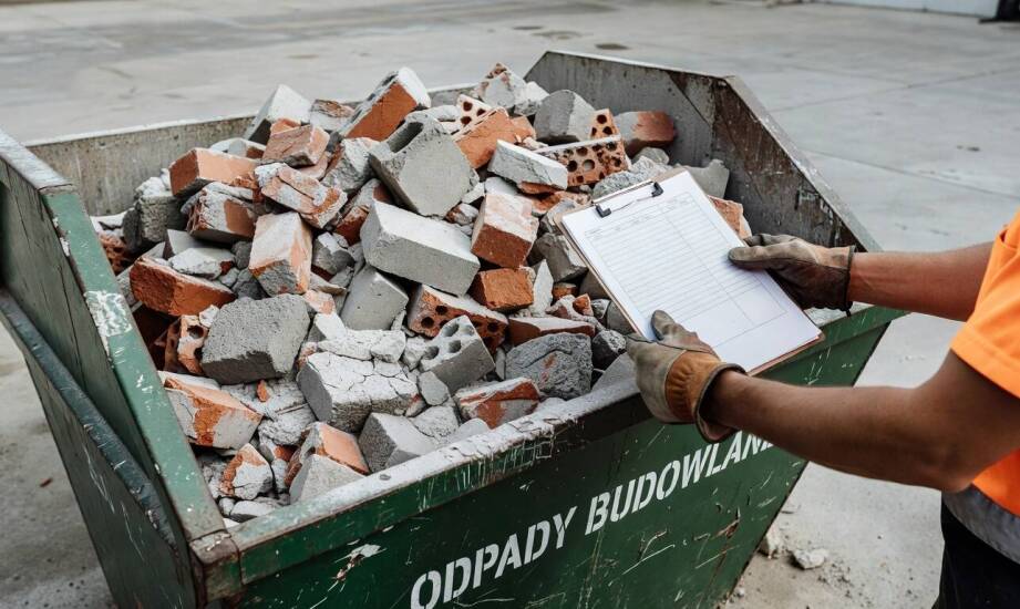 Ewidencja BDO przy odbiorze gruzu i odpadów komunalnych — typowe miejsca pomyłek