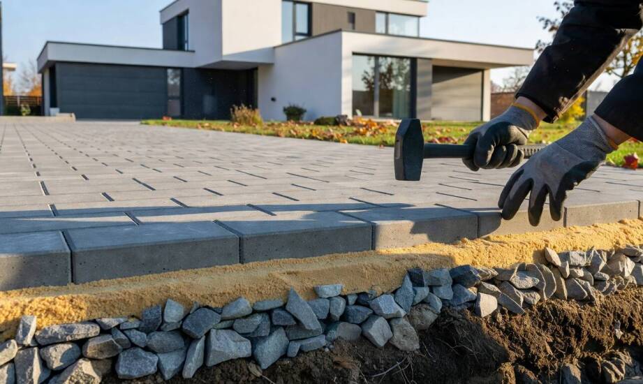 Jak grunt i obciążenie decydują o grubości warstw pod tarasem i podjazdem