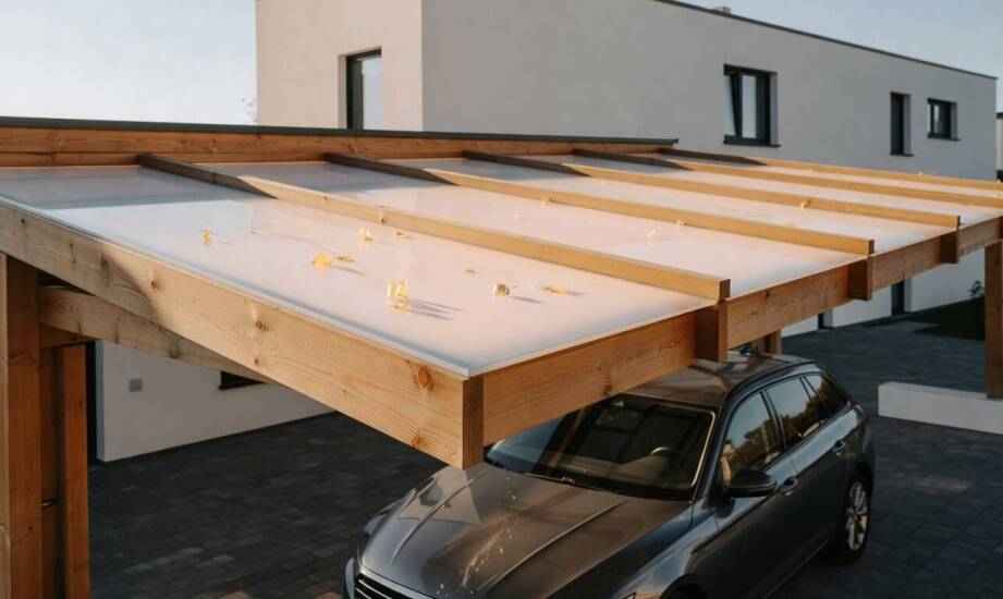 Drewniany carport czy hybryda z systemem Fastlock — różnice w trwałości i pielęgnacji