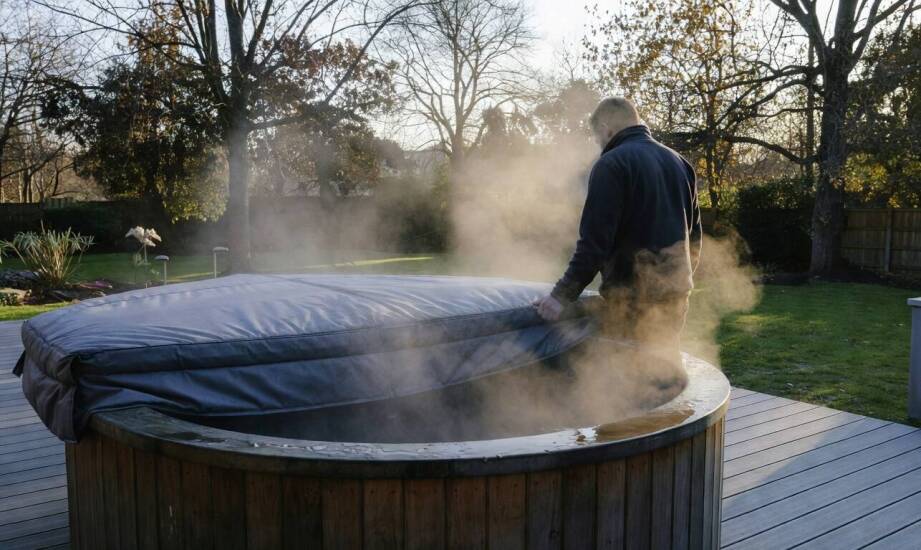 Akcesoria do codziennej pielęgnacji i wygody drewnianego jacuzzi oraz balii