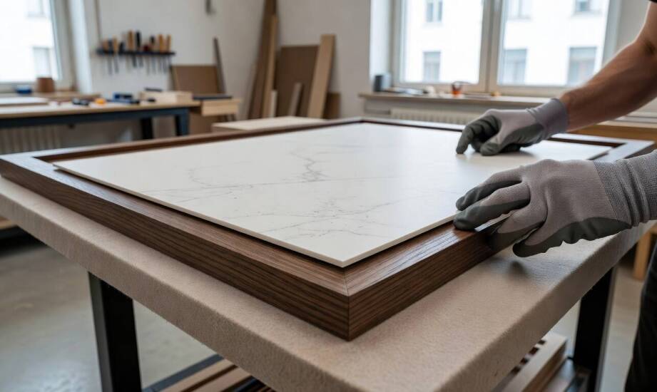 Cienkie spieki porcelanowe w zabudowie meblowej i okładzinach: które parametry decydują