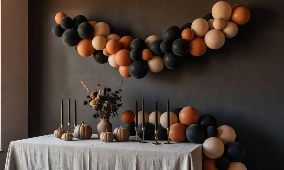 Jak połączyć balony i dodatki, by halloweenowa aranżacja była spójna