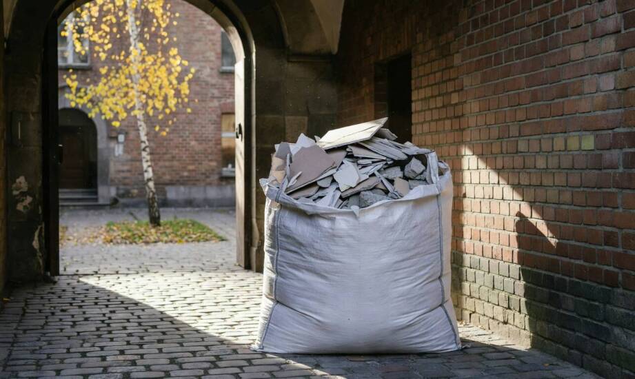 Jak przygotować odpady po remoncie do odbioru w dużym worku typu big bag