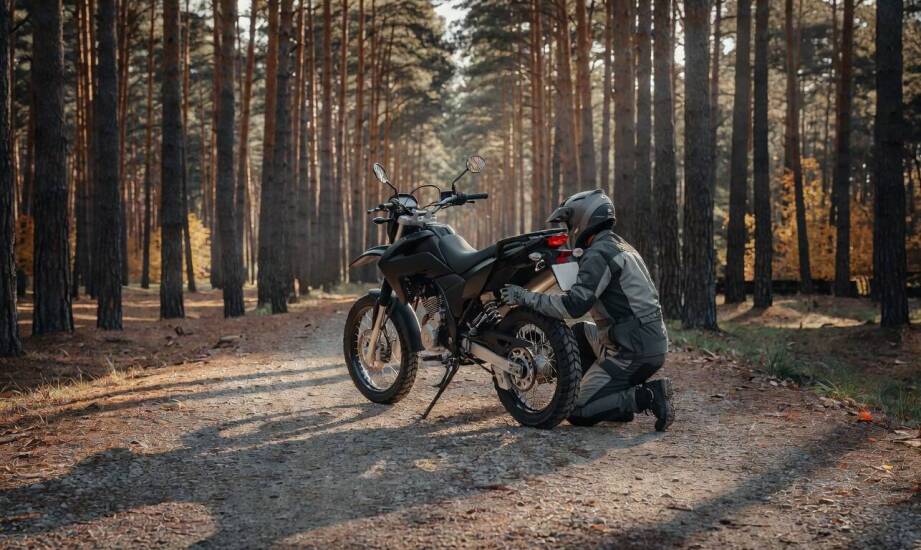 Kiedy enduro 250 czterosuwowe ma sens na szutrze, w lesie i na dojazdach