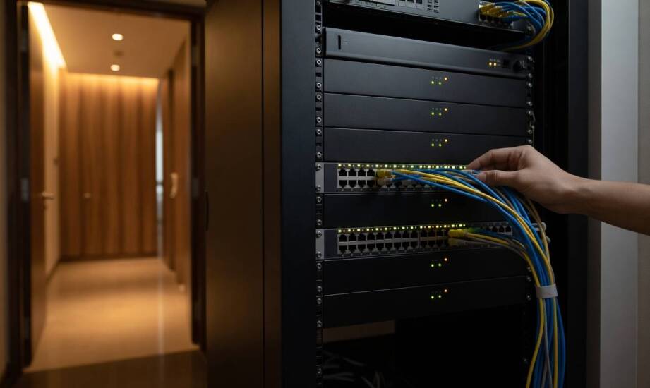 Dlaczego hotelowa sieć musi łączyć Wi‑Fi, IPTV i systemy AV w jedną architekturę