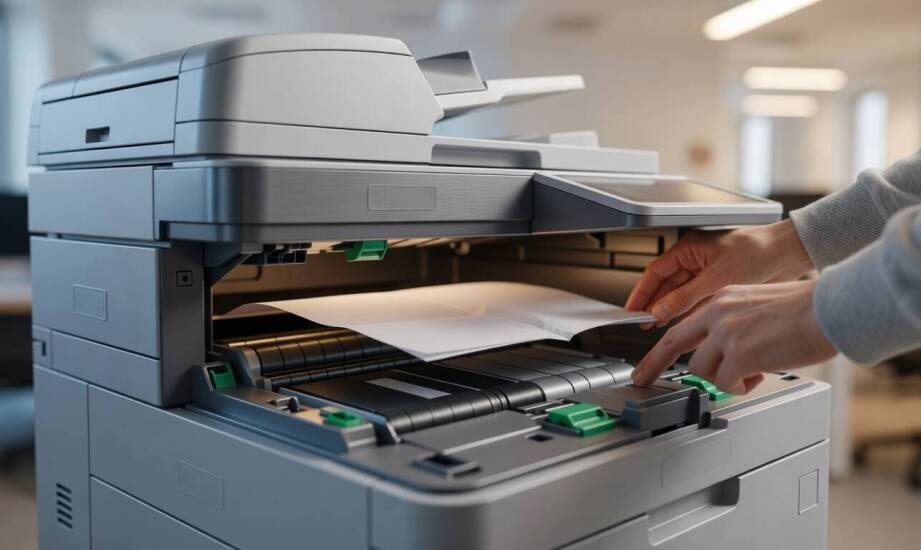 Najczęstsze awarie biurowych kserokopiarek Canon i Konica Minolta: skąd się biorą i co je przyspiesza