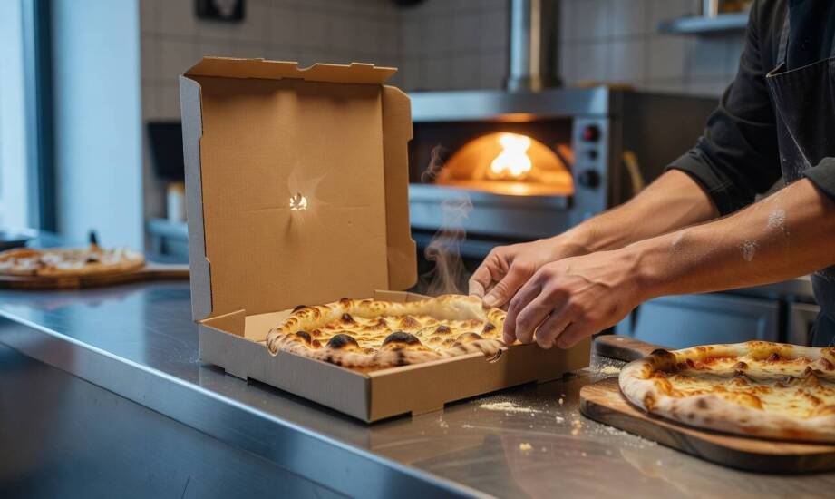 Dlaczego pizza faszerowana lepiej znosi miejski dowóz niż klasyczne warianty