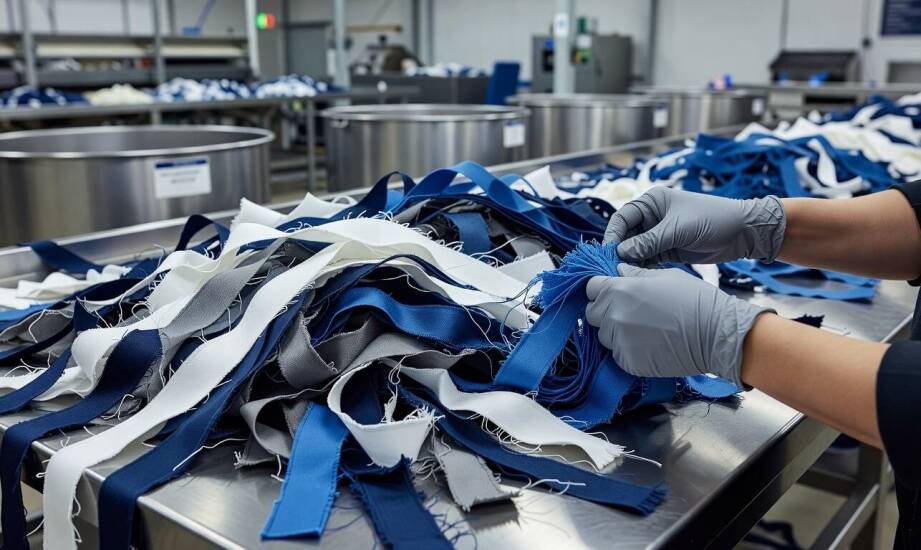 Jak przebiega odzysk poliamidu z krajek i ścinków poprodukcyjnych tkanin