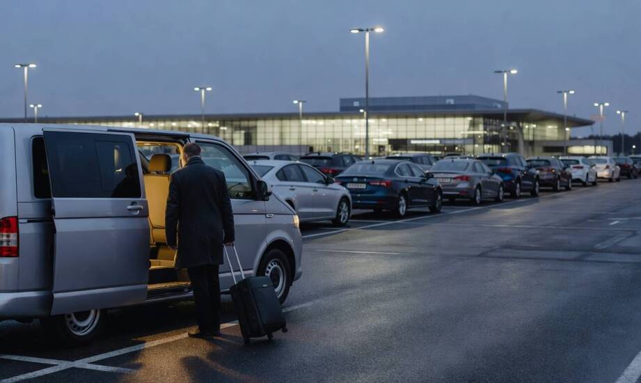Dlaczego czas transferu z parkingu do terminala bywa krótszy lub dłuższy niż na mapie