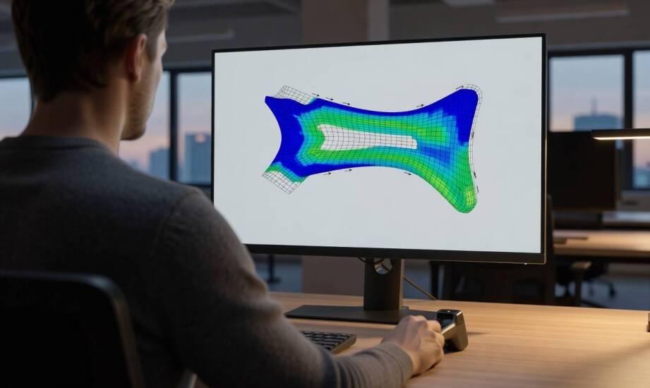 Jak przygotować geometrię w Femap, by wyniki naprężeń i przemieszczeń nadawały się do interpretacji