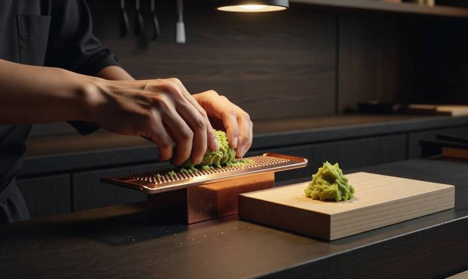 Prawdziwe wasabi czy chrzan wasabi — kiedy różnica ma znaczenie w menu sushi