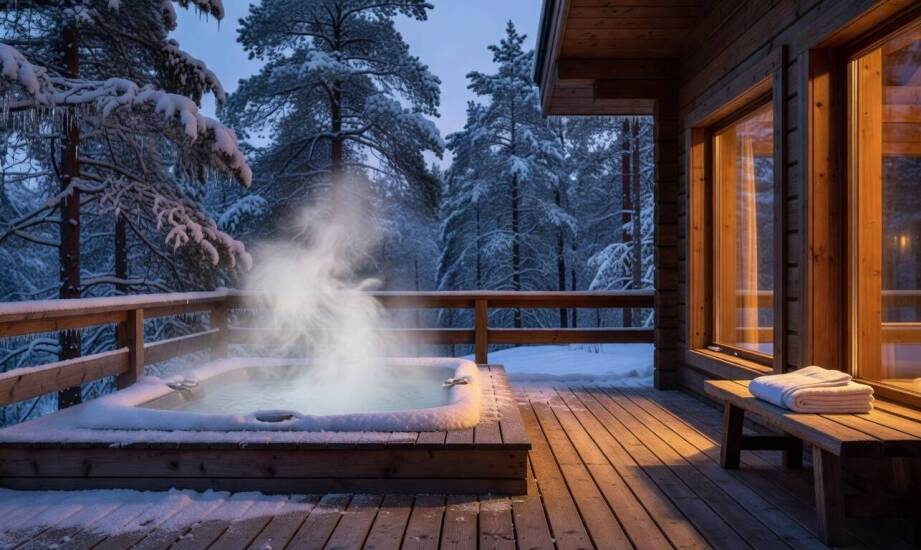 Zimowy pobyt w drewnianym domku z jacuzzi w Istebnej — czego realnie się spodziewać