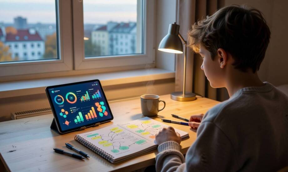 Struktura egzaminu ósmoklasisty z angielskiego jako mapa do planowania nauki online