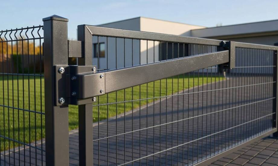 Jak automatyka bramy współgra z ogrodzeniem panelowym i gdzie pojawiają się typowe ograniczenia