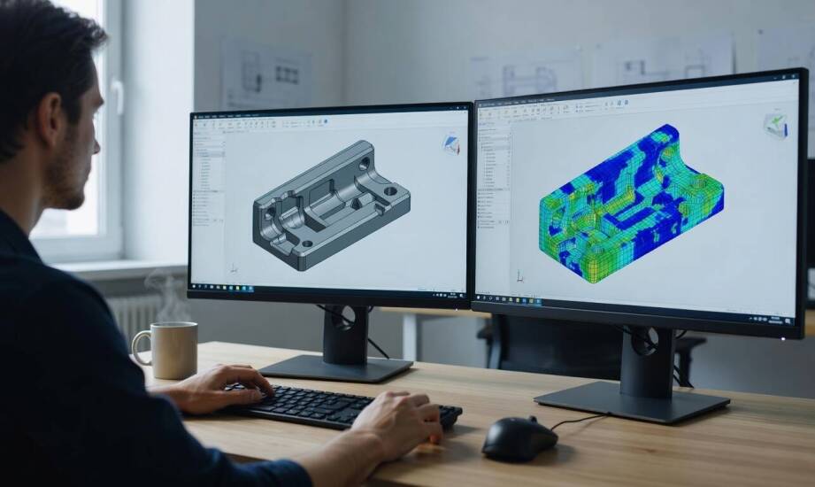 Jak przygotować geometrię z NX lub Solid Edge, zanim trafi do Femap