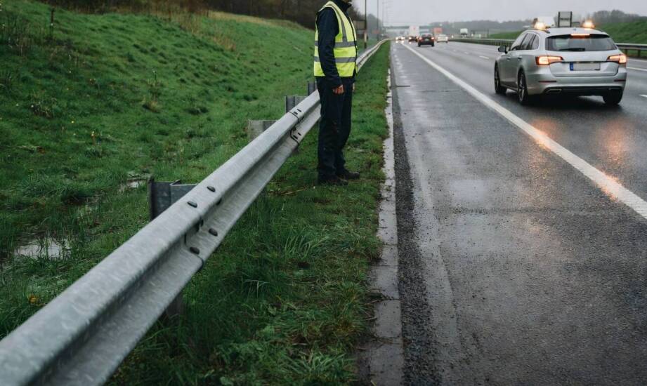 Jak bezpiecznie czekać na pomoc drogową po awarii na autostradzie A4