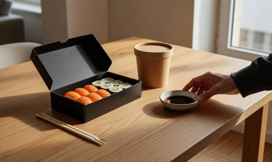 Od wyboru zestawu do dostawy — jak przebiega zamówienie sushi do domu lub biura