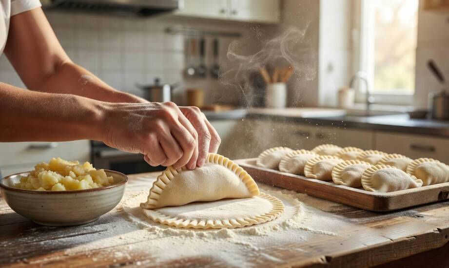 Jak powstają ręcznie lepione pierogi z lokalnych składników i po co tworzy się wiele farszów