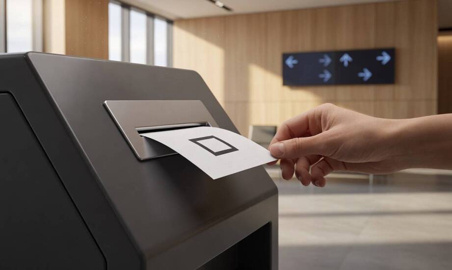 Jak działa urządzenie do wydawania numerków i jak łączy się z resztą systemu