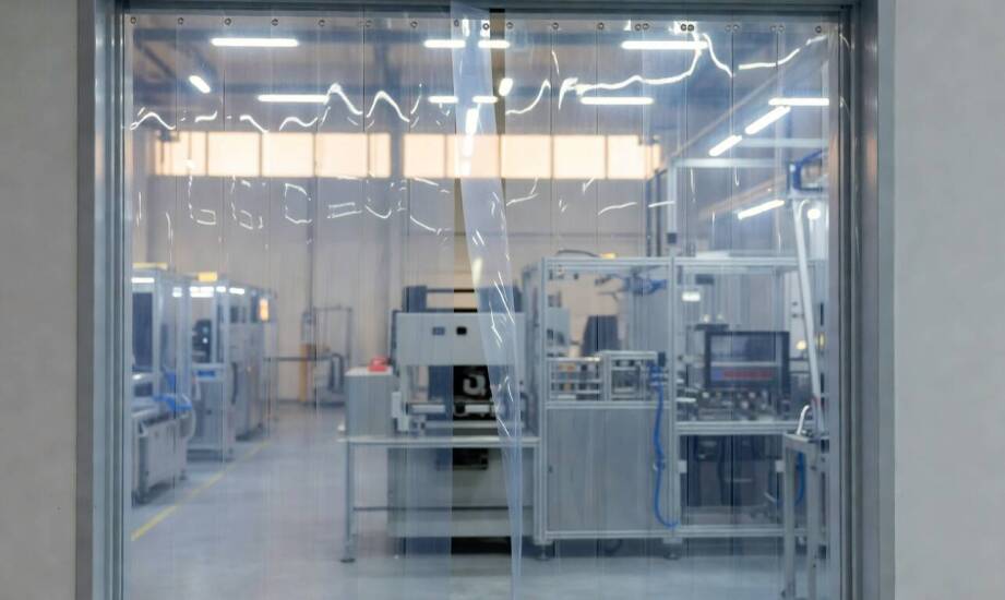 Kiedy kurtyny paskowe PCV pomagają utrzymać stabilną pracę instalacji pneumatycznych w hali produkcyjnej
