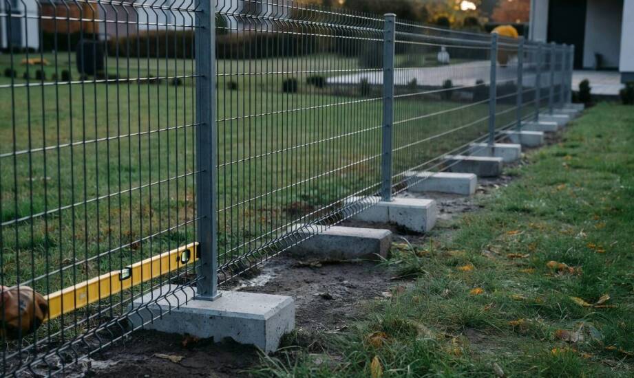 Dlaczego nierówny grunt zmienia sposób montażu ogrodzenia panelowego