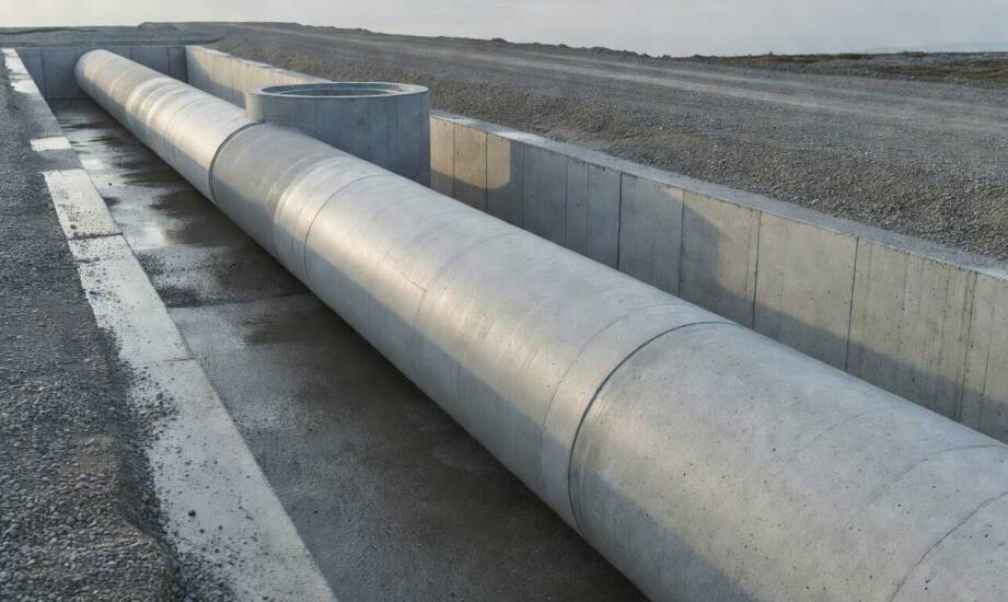 Jak prefabrykaty betonowe porządkują przepływ w układzie odprowadzania wód opadowych