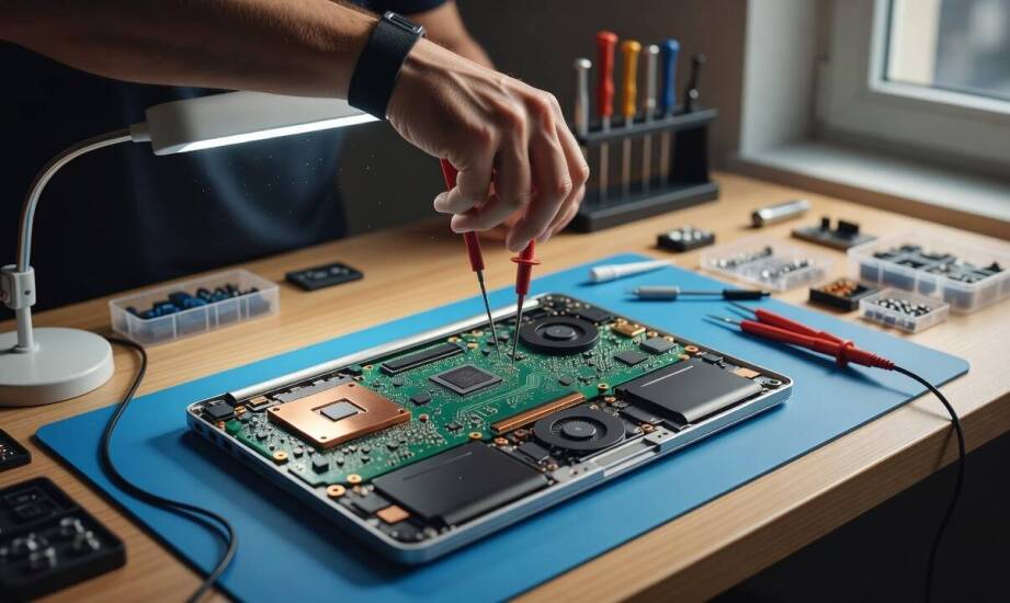 Gdy laptop nie włącza się albo traci obraz — co naprawdę może być uszkodzone