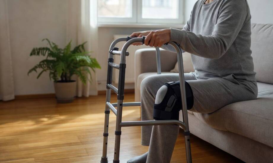 Między wizytami fizjoterapeuty — kiedy sprzęt ortopedyczny stabilizuje rehabilitację domową pacjenta