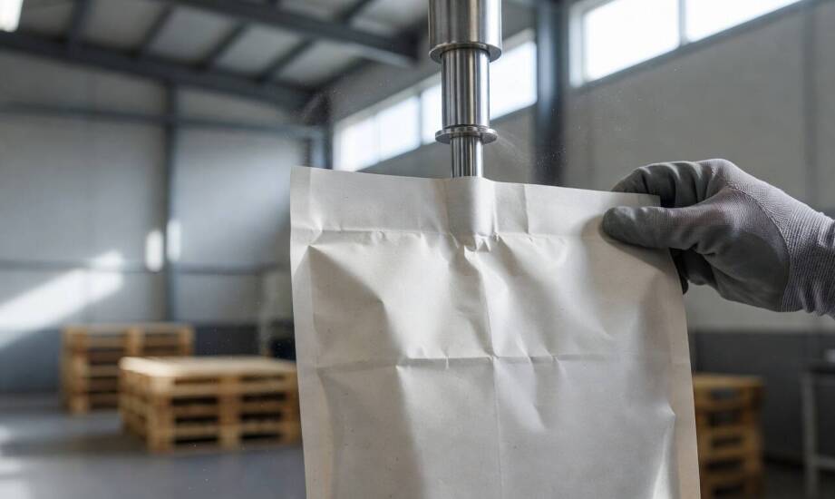 Kiedy worek klejony, szyty lub wentylowy jest właściwy dla produktu sypkiego