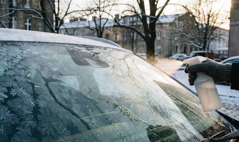 Jak bezpiecznie odladzać przednią szybę z czujnikiem deszczu, by nie uszkodzić żelu i uszczelek