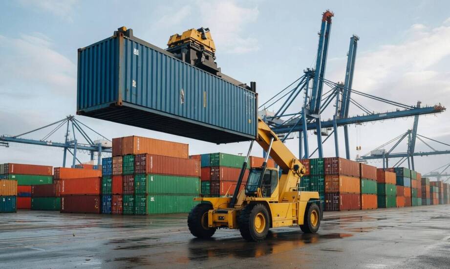 Jak kontener przechodzi przez terminal portowy: od rozładunku ze statku do składowania i dalszego transportu