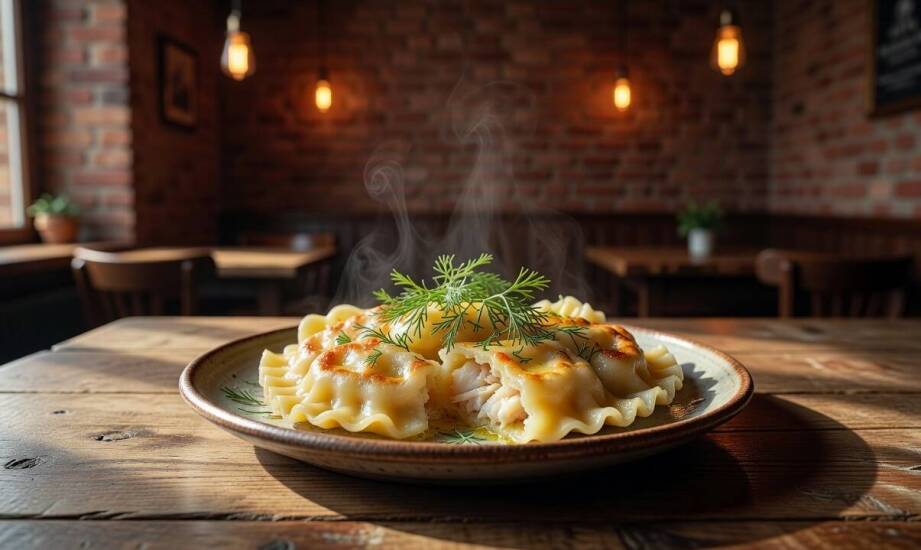 Pierogi z rybą w toruńskiej restauracji rybnej — tradycja, sezonowość i oczekiwania gości