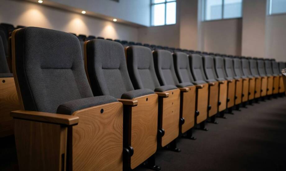 Jak dobrać siedziska do sal konferencyjnych i widowiskowych, gdy liczy się ergonomia, trwałość i akustyka