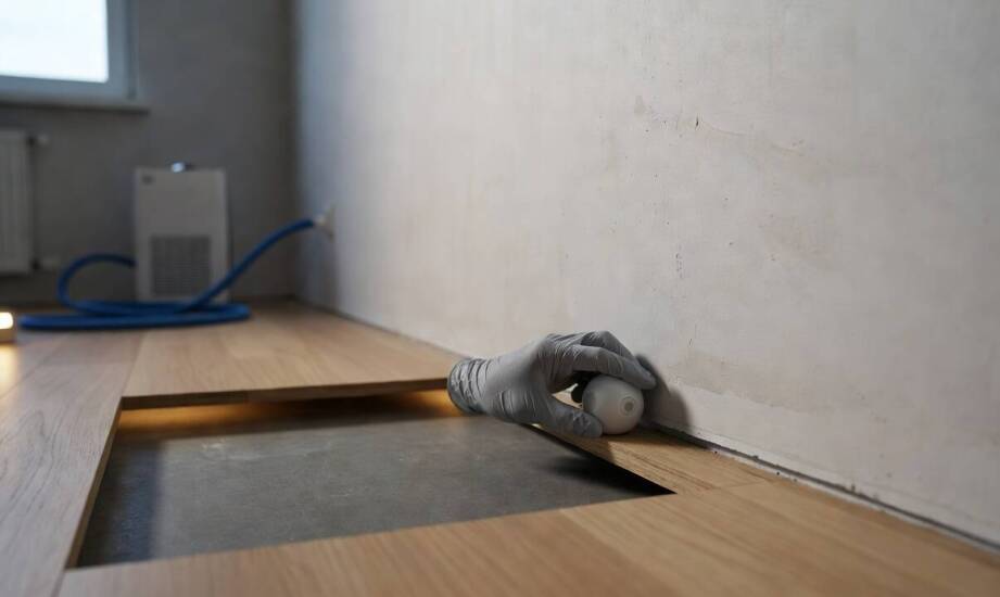 Jak wynik lokalizacji wycieku decyduje o zakresie osuszania i napraw po zalaniu