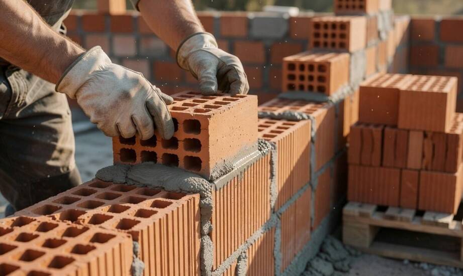 Jak perforacja cegły zmienia masę, wytrzymałość i izolację muru