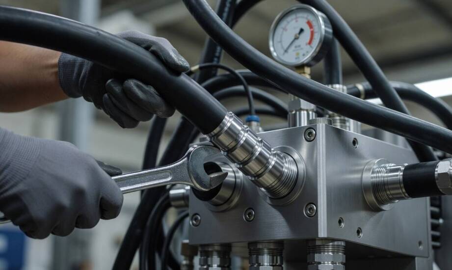 Dlaczego jakość zakuwania węży wpływa na stabilność pracy przemysłowego układu hydraulicznego