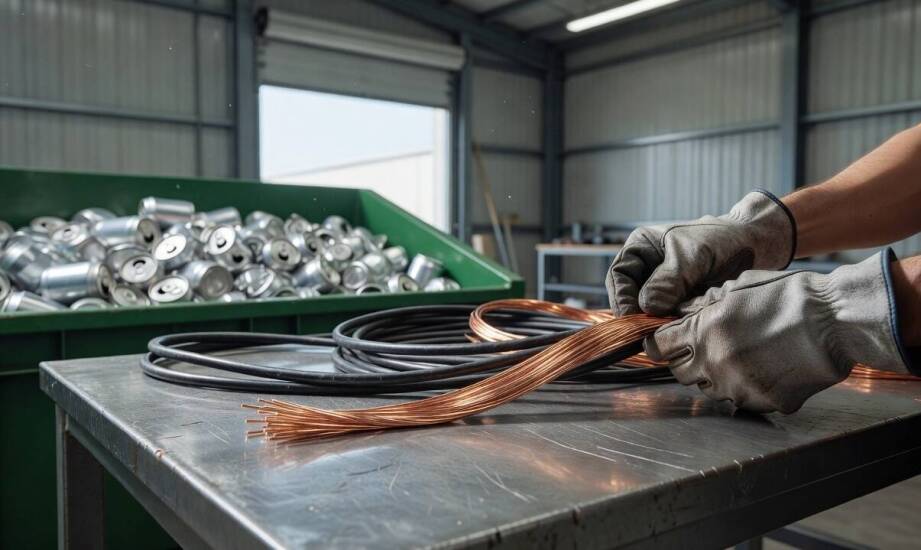 Jak przygotować puszki aluminiowe i kable miedziane, żeby nie obniżyć wyceny złomu