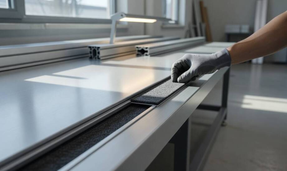 Jak precyzja produkcji i automatyzacja wpływają na trwałość aluminiowych mat wejściowych