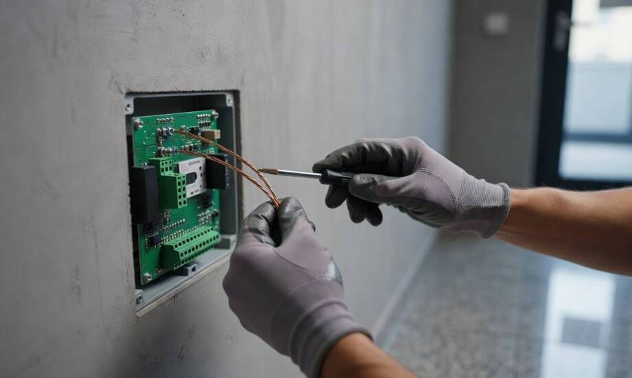 Dlaczego cyfrowy domofon w bloku współpracuje z istniejącą instalacją 2-żyłową