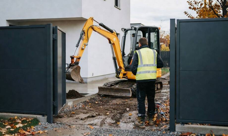 Kiedy wynajem koparki z operatorem ma sens przy krótkich robotach na ciasnej działce