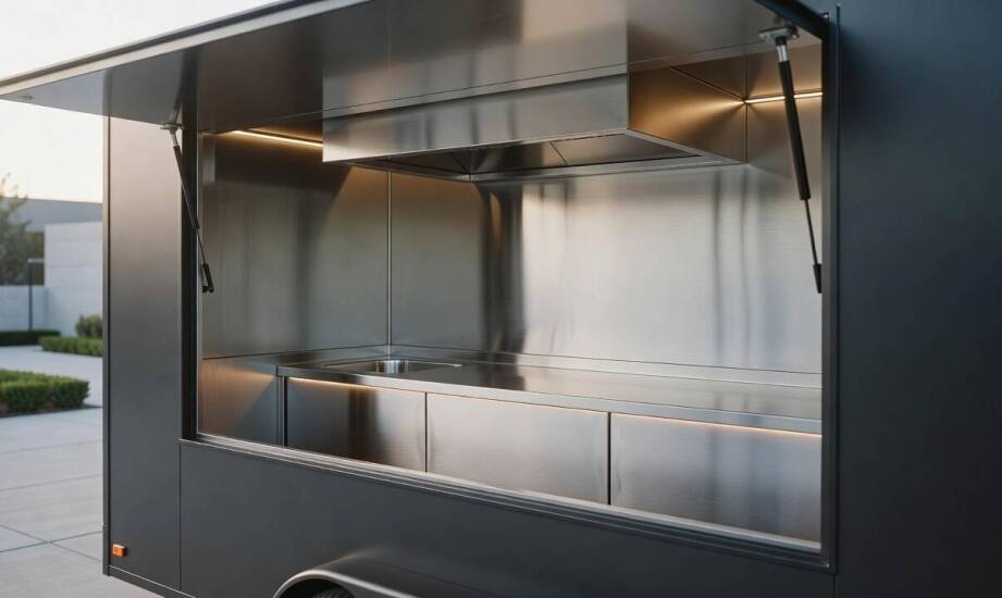 Jakie decyzje projektowe decydują o funkcjonalności przyczepy gastronomicznej ze stali nierdzewnej