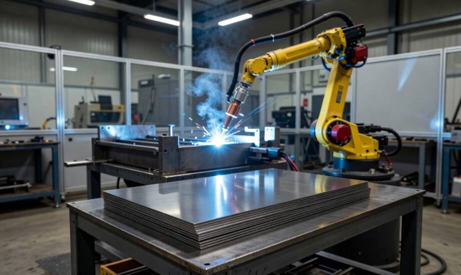 Jak ułożyć ciąg technologiczny od cięcia do zrobotyzowanego spawania w produkcji seryjnej