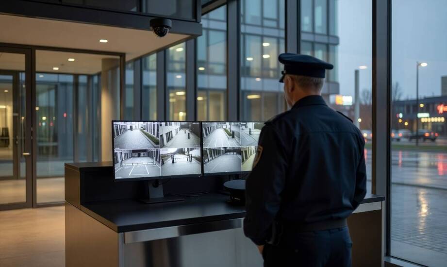 Kiedy monitoring wizyjny realnie wspiera ochronę fizyczną i patrolową na warszawskim obiekcie