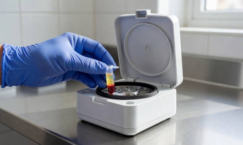 Kiedy mikrowirówka z probówkami Eppendorf wystarcza do przygotowania PRP i fibryny przy małej skali pracy